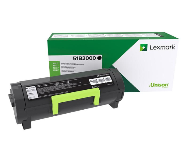 Toner LEXMARK MS/MX3/4/5/617 Return Black CRTG 51B2000 - 358918 - zdjęcie
